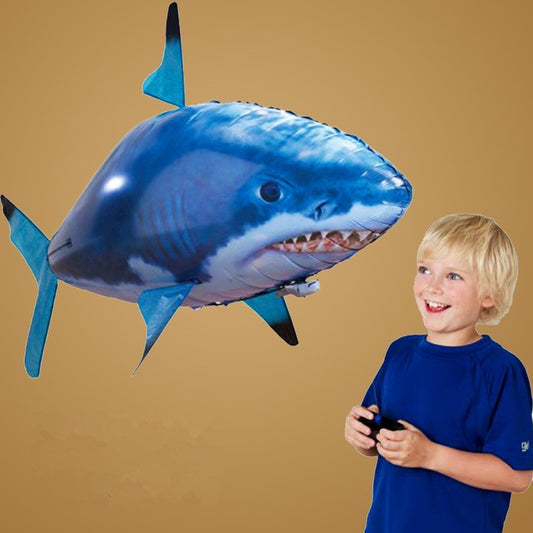 AirSwimmer Shark -  Remote Control Toy Infrared Flying RC Airplanes Balloons (*editors note- Great for any gift giving occasions!)