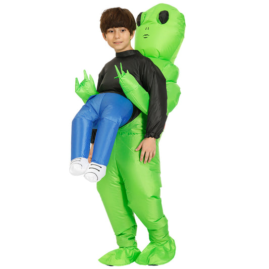 #8 Alien Snatcher- Inflatable Halloween Costume (*editors note- Eye catching Halloween costume. Popular last year for a reason.)